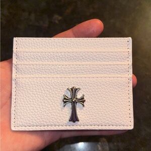 Chrome hearts card holder men or women